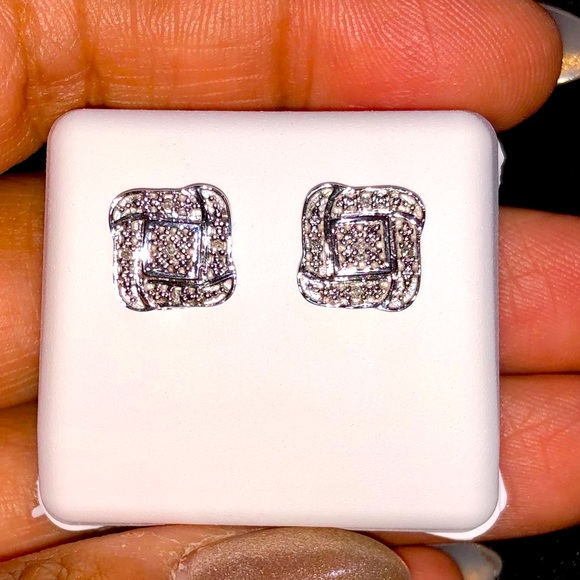 Other - Custom REAL DIAMOND earring Not CZ not moissanite